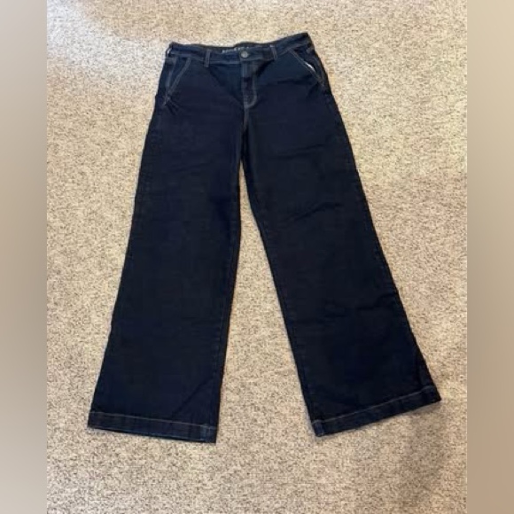American Eagle Outfitters Dark Blue Flare Jeans